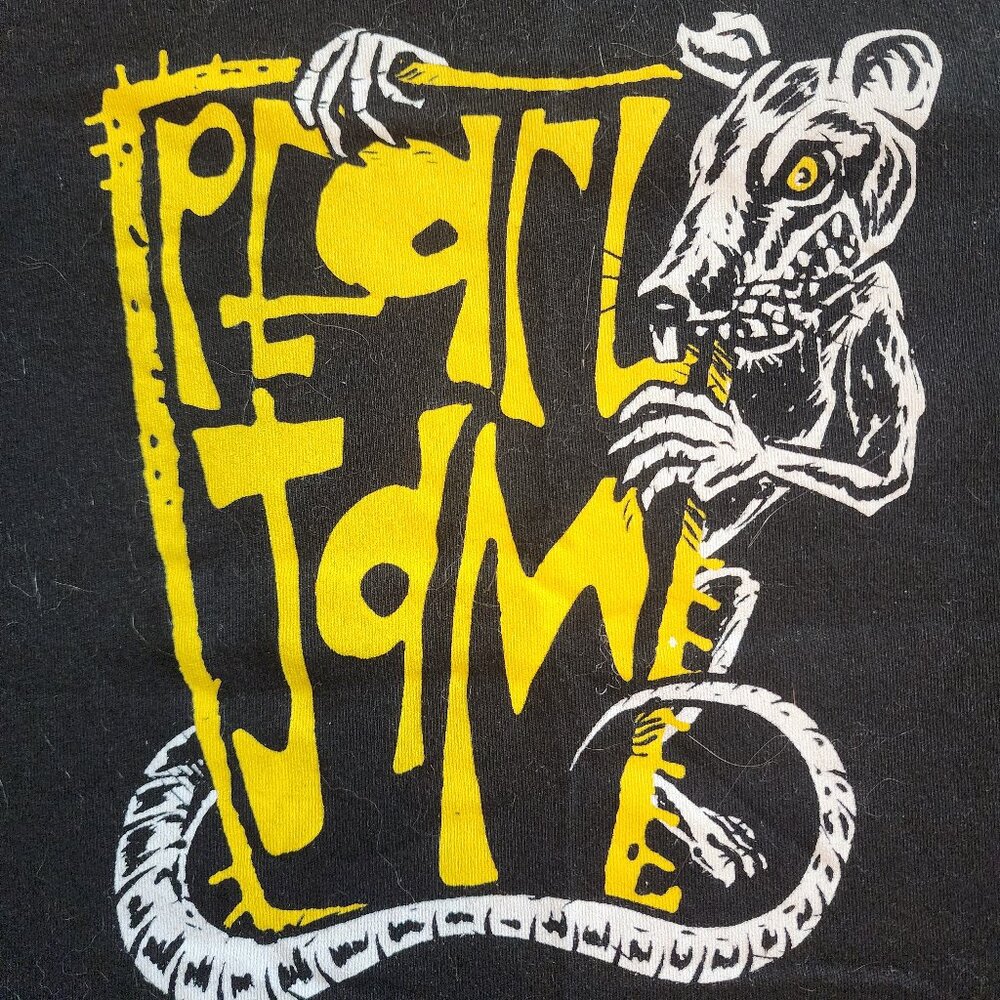 Pearl Jam official Gigaton Tour shirt 2023 - Size Small - Black